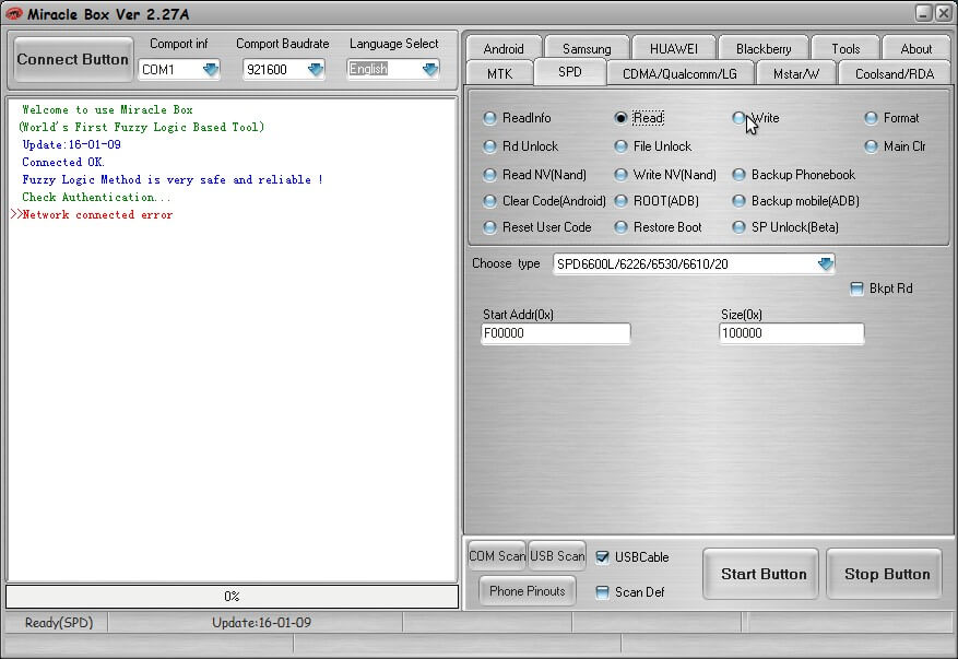 Flash Firmware Using Miracle Box