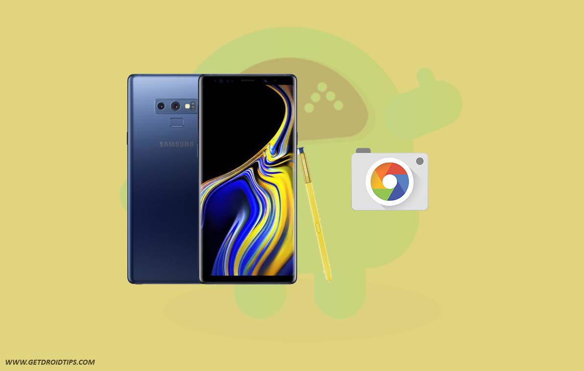 google camera for galaxy note 9