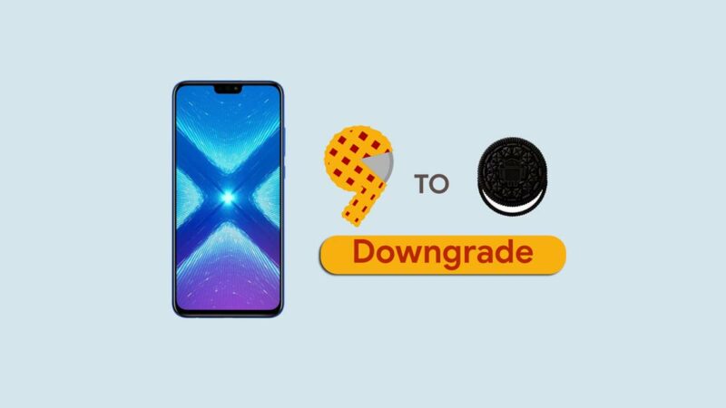 How to Downgrade Huawei Honor 8X from Android 9.0 Pie to Oreo