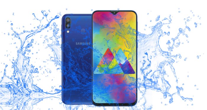 Is Samsung Galaxy M20 waterproof device ?