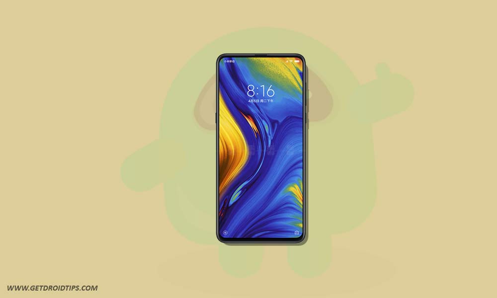 Xiaomi Mi Mix 3 Stock Firmware Collections [Back To Stock ROM]