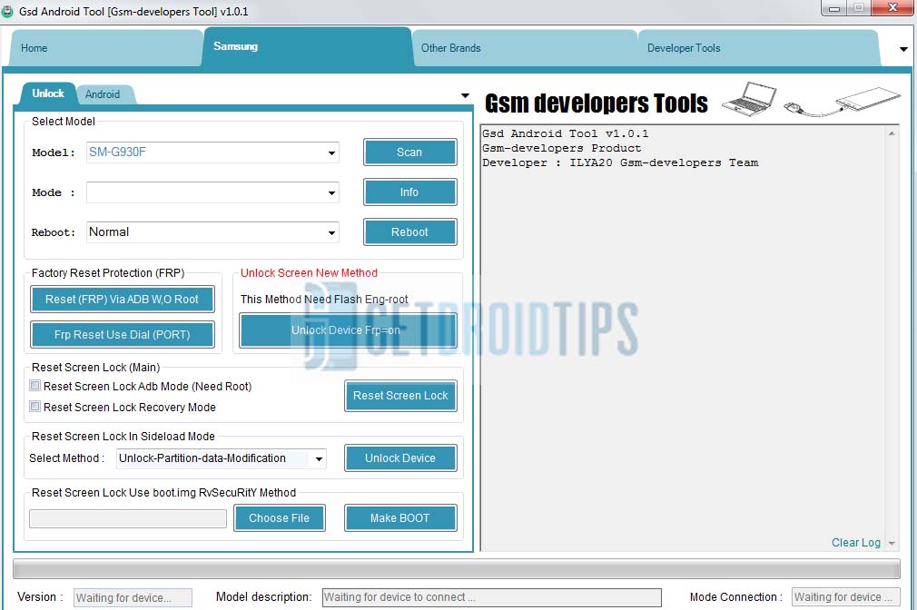 GSD Android Tool V1.0.1