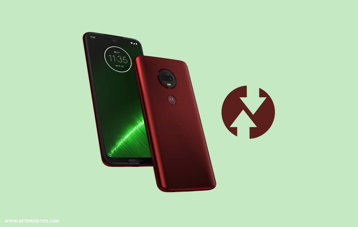 How to Install Official TWRP Recovery on Moto G7 Plus and Root it