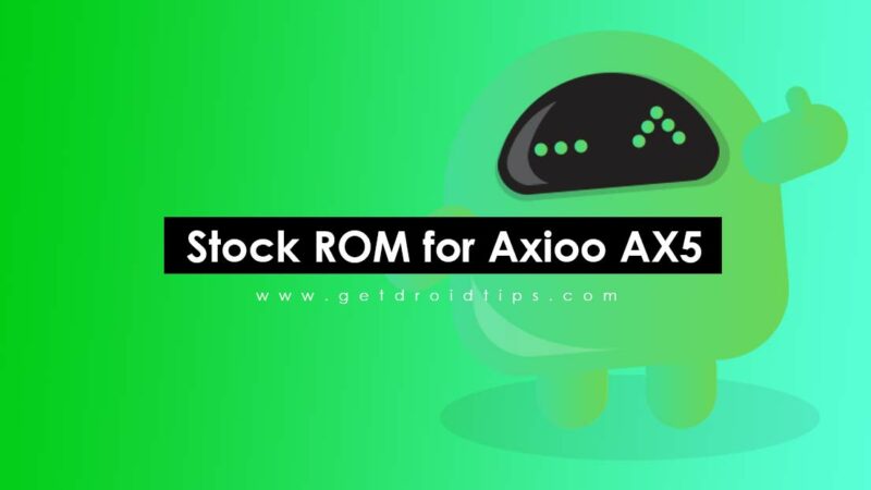 How to Install Stock ROM on Axioo AX5 [Firmware Flash File]
