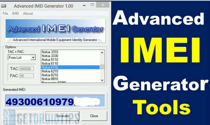 Advanced IMEI Generator Tool