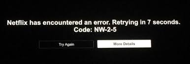 Netflix Error NW 2-5