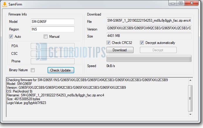 how to use samfirm v0.3.6 how to use samfirm v0.3.6