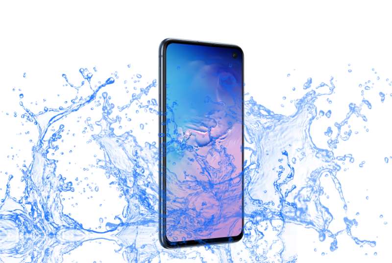 Is Samsung Galaxy S10E Waterproof device?