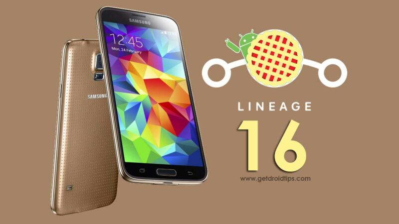 Download Official Lineage OS 16 on Galaxy S5 Plus based on Android 9.0 Pie