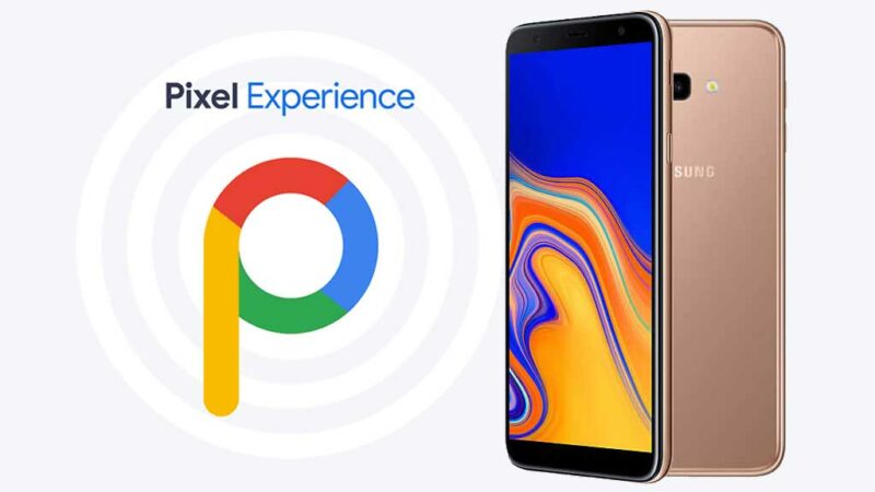 Download Pixel Experience ROM on Galaxy J4 Plus with Android 9.0 Pie