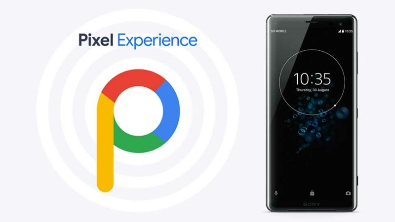 Download Pixel Experience ROM on Sony Xperia XZ3 with Android 9.0 Pie