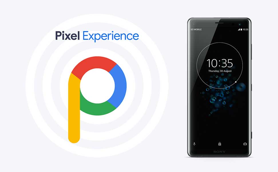 Download Pixel Experience ROM on Sony Xperia XZ3 with Android 10 Q