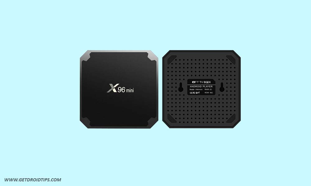 How to Install Stock Firmware on X96 Mini TV Box [Android 7.1.2]