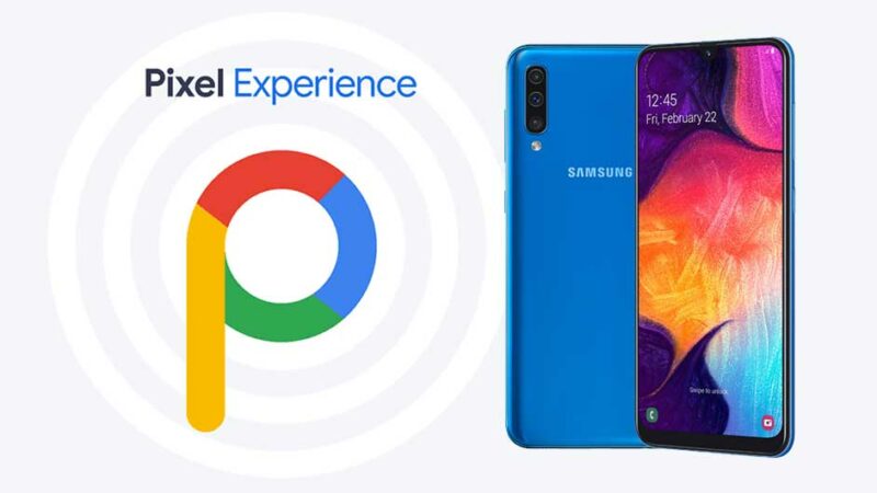 Download Pixel Experience ROM on Galaxy A50 with Android 9.0 Pie