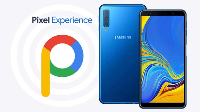 Download Pixel Experience ROM on Galaxy A7 2018 with Android 9.0 Pie