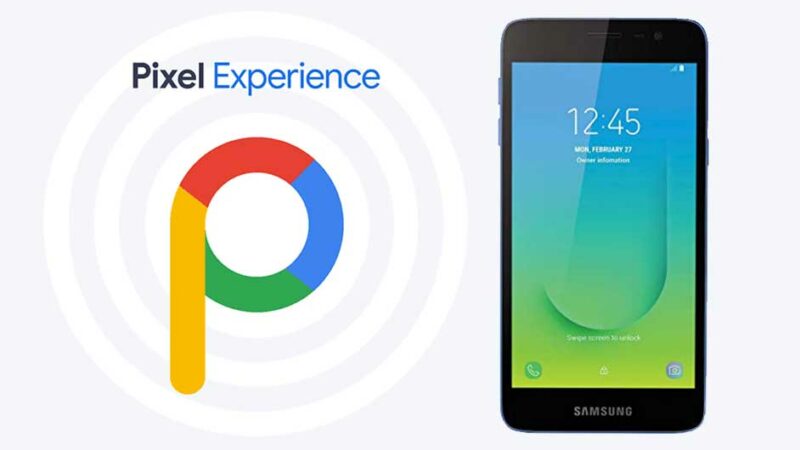 Download Pixel Experience ROM on Galaxy J2 Core with Android 9.0 Pie