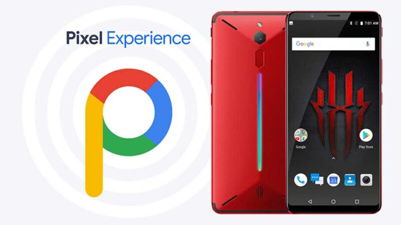 Download Pixel Experience ROM on ZTE Nubia Red Magic with Android 9.0 Pie