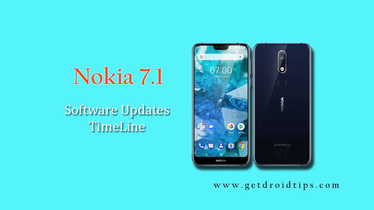 Nokia 7.1 Software Update Tracker and Timeline