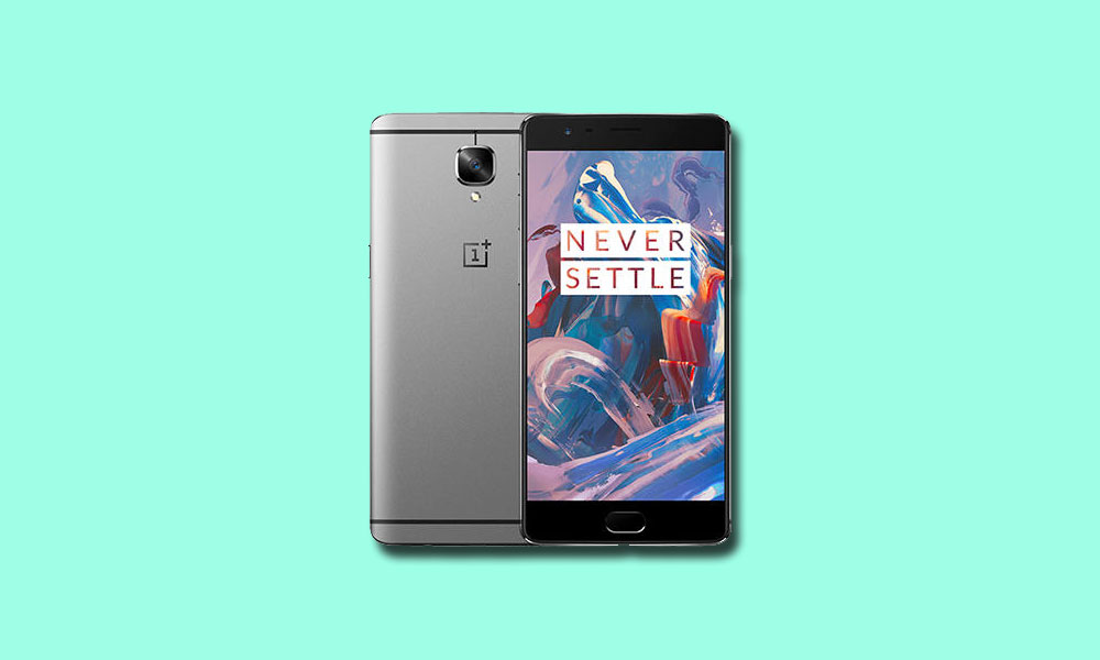 OnePlus 3T Firmware Flash File (Stock ROM | Android 9.0 Pie)