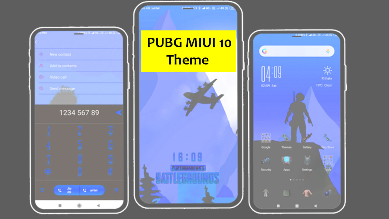 Download PUBG MIUI 10 Theme for Xiaomi devices
