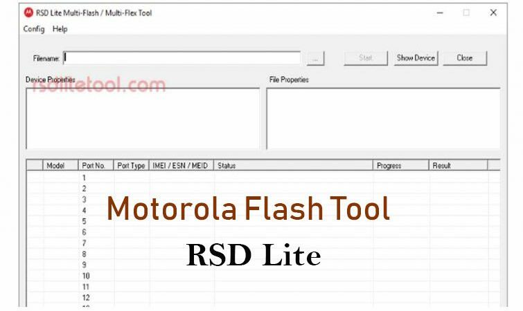 How to Flash Motorola Firmware using RSD Lite Flash Tool