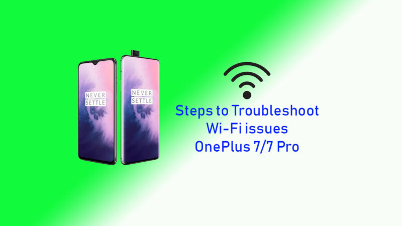Troubleshoot WiFi issue on OnePlus 7 and OnePlus 7 Pro