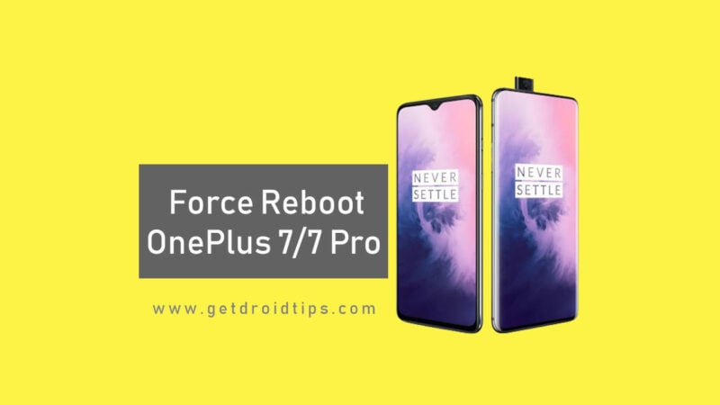 How to force reboot OnePlus 7 and 7 Pro
