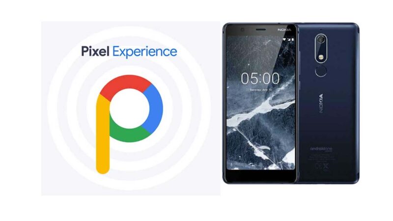 Pixel Experience ROM on Nokia 5.1