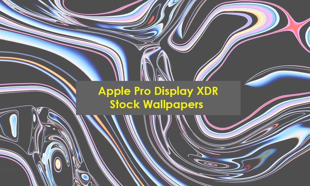Download Apple Pro Display XDR Stock Wallpapers