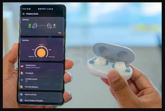 Galaxy Buds connect with iPhone