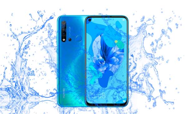 Huawei Nova 5I Waterproof test