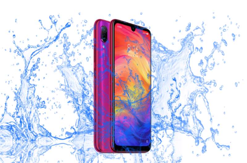 Xiaomi Redmi 7 Pro Waterproof test