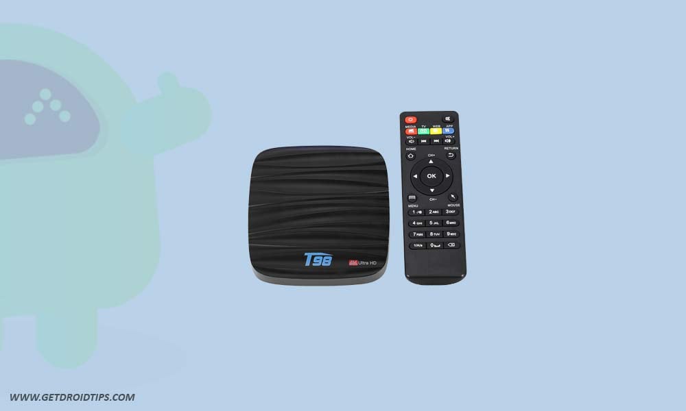 How to Install Stock Firmware on T98 TV Box [Android 8.1]