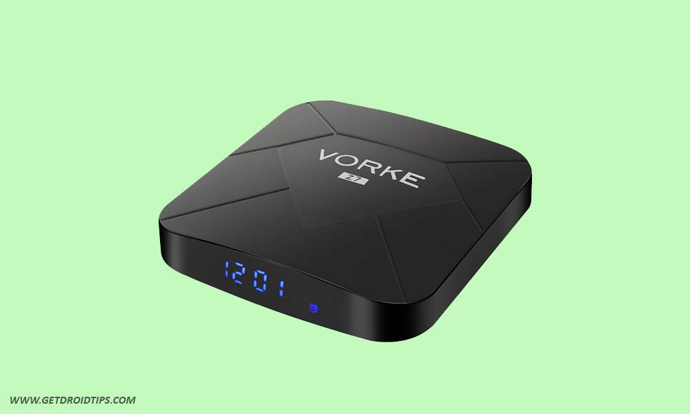 How to Install Stock Firmware on VORKE Z7 TV Box [Android 9.0]