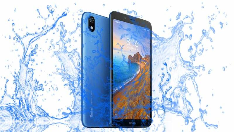 Xiaomi Redmi 7A Waterproof test