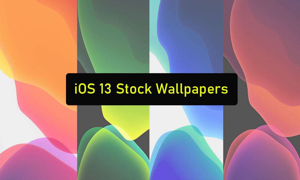 Download iOS 13 Stock Wallpapers