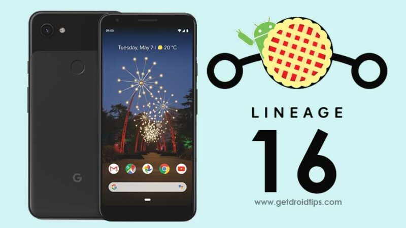 Download and Install Lineage OS 16 on Pixel 3a (9.0 Pie)