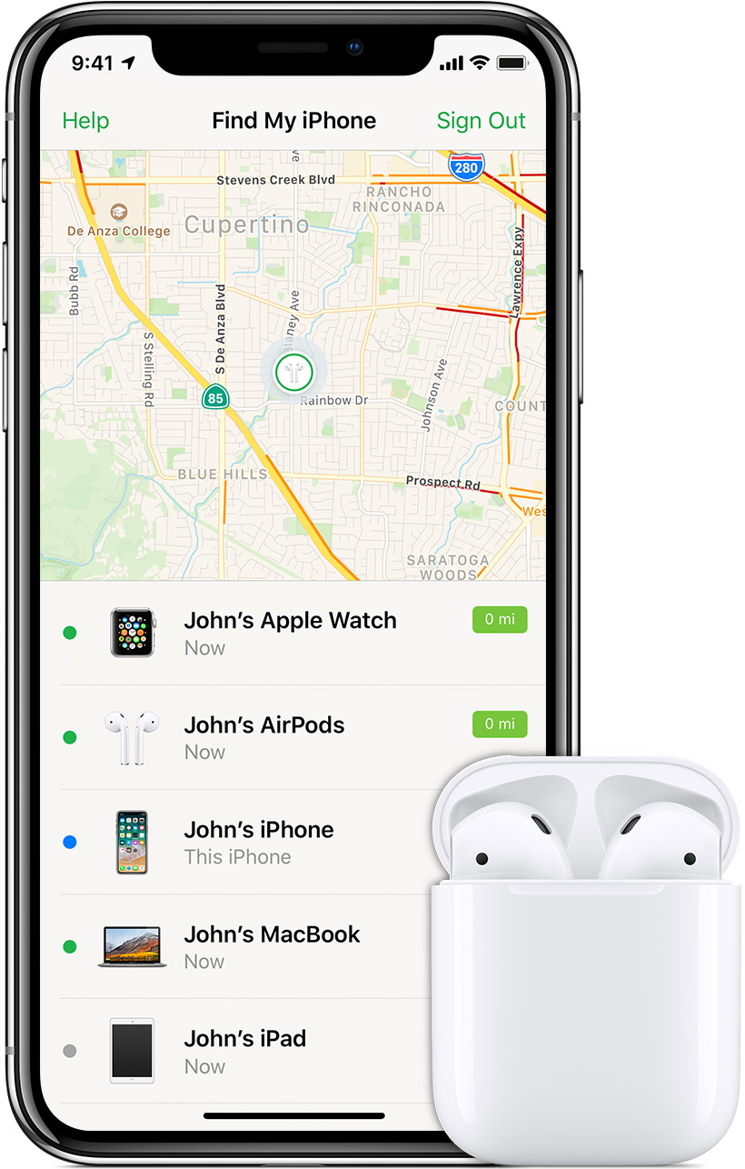 apple id airpods