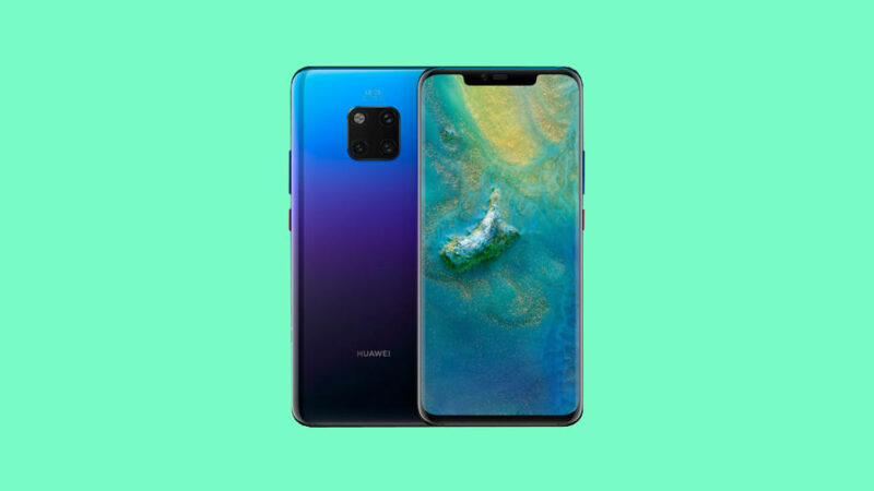 Download Huawei Mate 20 EMUI 9.1 with July 2019 Patch based on Android Pie