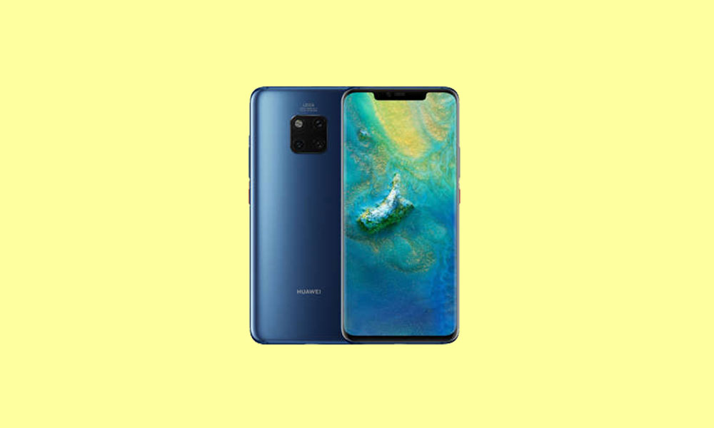 Download Huawei Mate 20 Pro EMUI 9.1 with July 2019 Patch based on Android Pie