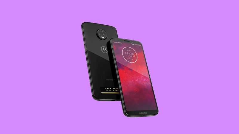 Download and Install Motorola Moto Z3 Play Android 9.0 Pie update