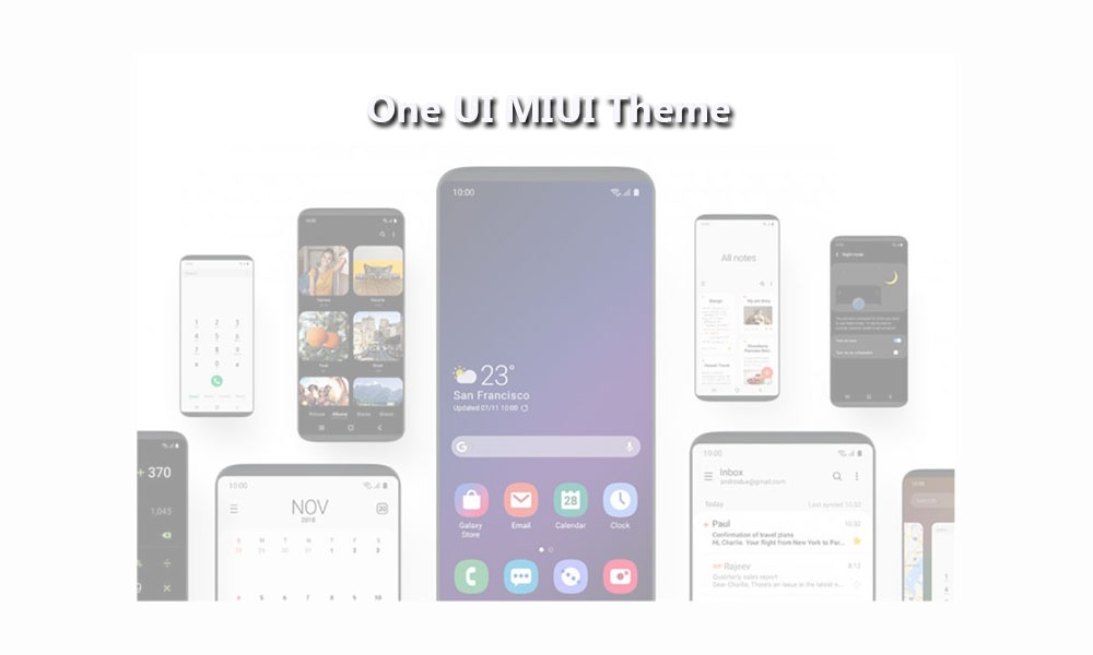 Download Samsung One Ui Miui Theme For Xiaomi Phones