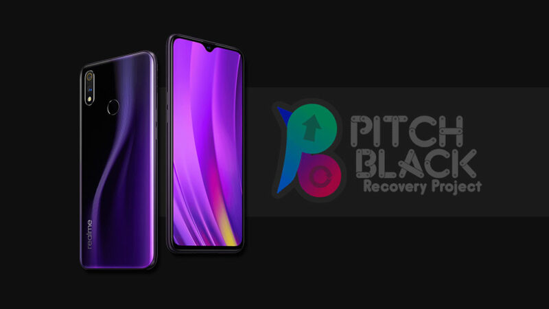 Download and Install Pitch Black Recovery for Realme 3 Pro