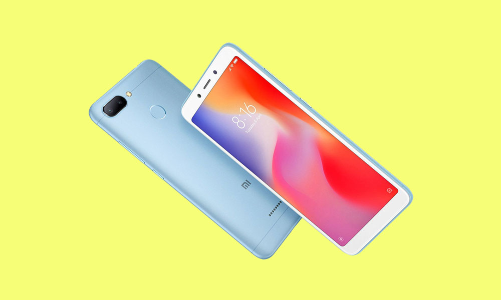 Download MIUI 11.0.4.0 Global Stable ROM for Redmi 6 [V11.0.4.0.PCGMIXM]