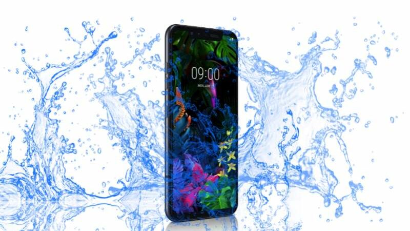 Is LG G8s ThinQ Waterproof device to take underwater video and picture?