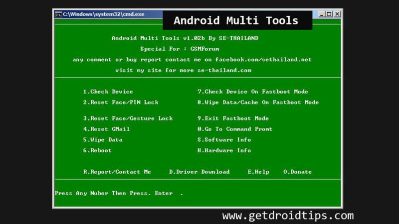Download Android Multi Tools [Latest Version v1.02b added]