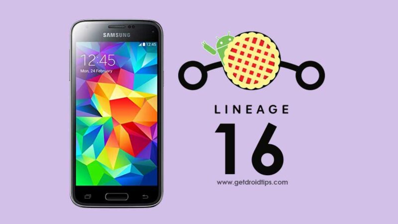 Download and Install Lineage OS 16 on Samsung Galaxy S5 Mini (9.0 Pie)