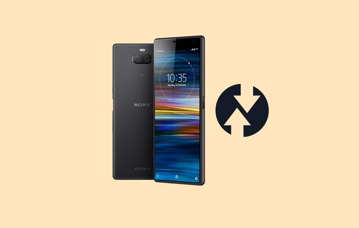 How to Install Official TWRP Recovery on Sony Xperia 10 Plus and Root it