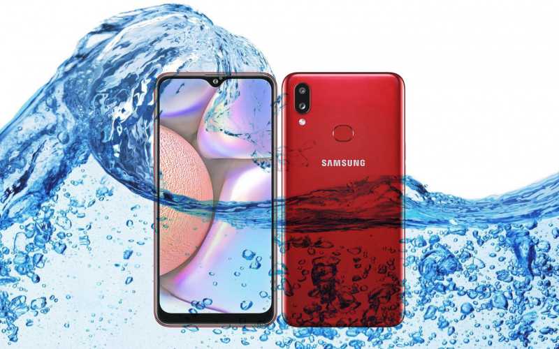 Did Samsung Introduce Galaxy A10s has Waterproof and Dustproof Ratings?