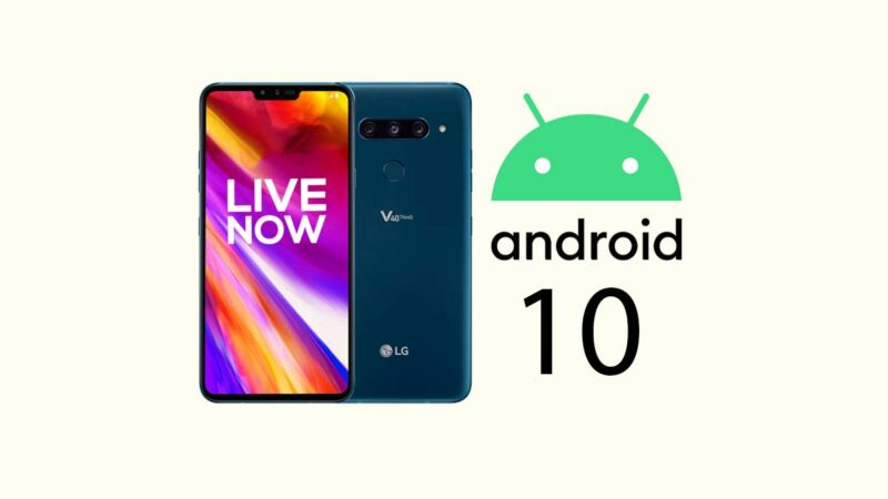 Download and install AOSP Android 10 Q ROM for LG V40 ThinQ